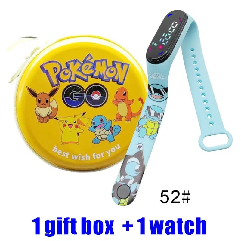 Pokémon Pikachu & Gengar Digital LED Watch - Homebound Essentials