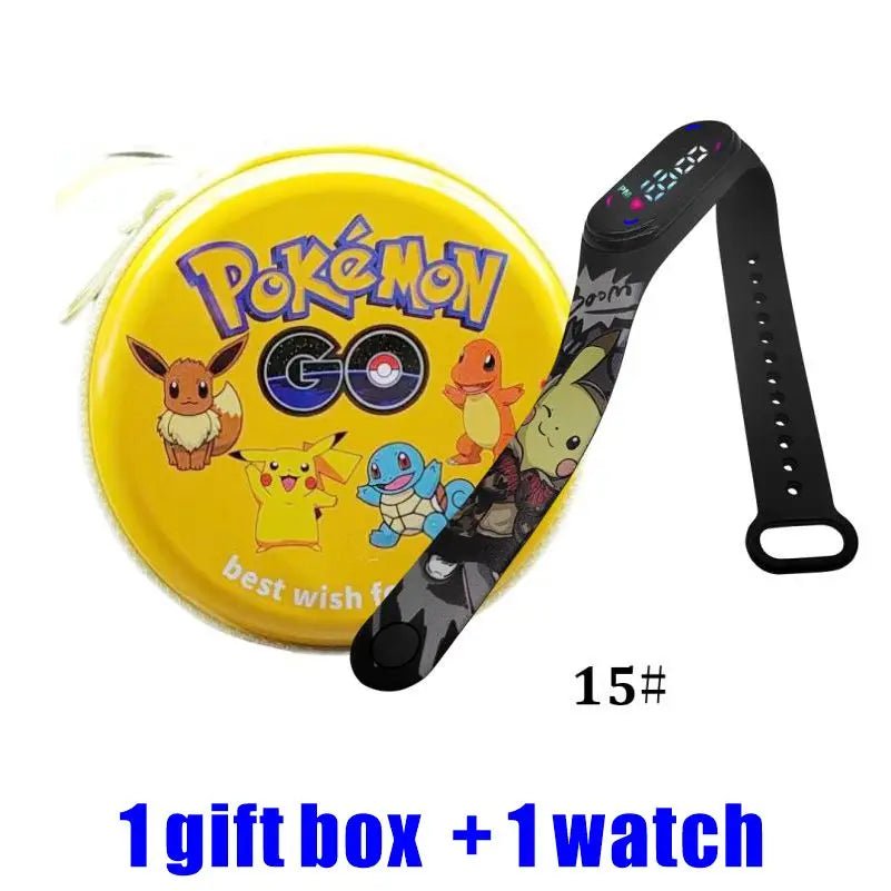 Pokémon Pikachu & Gengar Digital LED Watch - Homebound Essentials