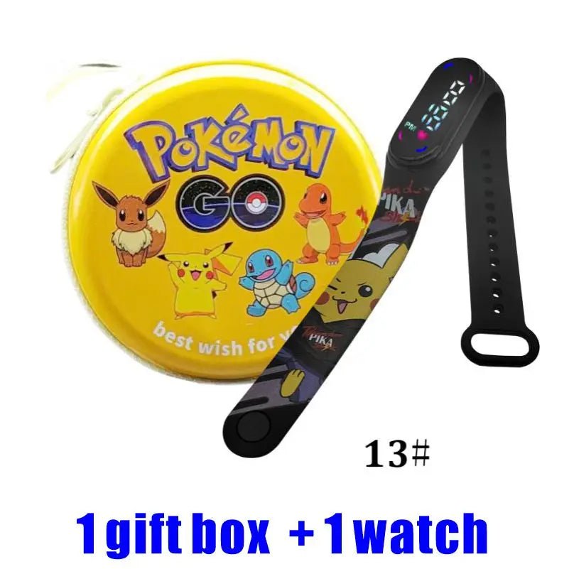 Pokémon Pikachu & Gengar Digital LED Watch - Homebound Essentials