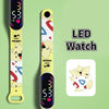 Pokemon Strap LED Electronic Watch – Colorful Pikachu Digital Bracelet for Kids - Homebound Essentials