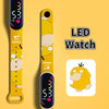 Pokemon Strap LED Electronic Watch – Colorful Pikachu Digital Bracelet for Kids - Homebound Essentials