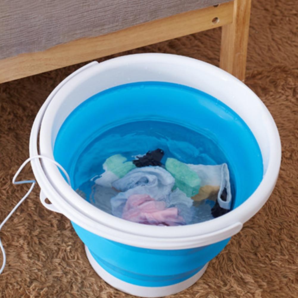 Portable Mini Ultrasonic Folding Bucket Washing Machine - Homebound Essentials