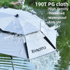 ProFish Umbrella: Adjustable Big Umbrella with Double Thickened Layer - Homebound Essentials