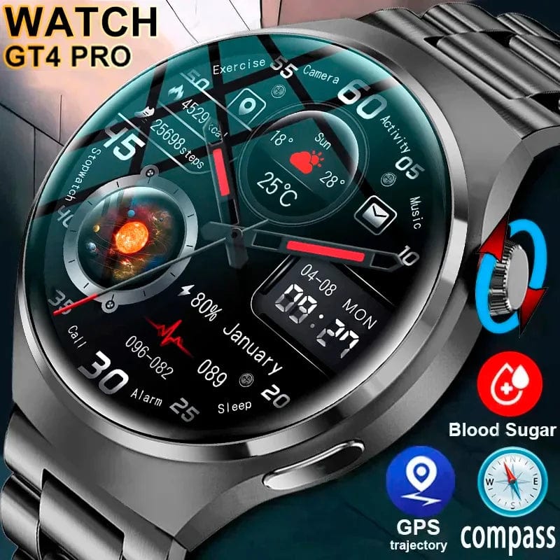 ProTrack GT4: GPS Smart Watch for Men - Homebound Essentials