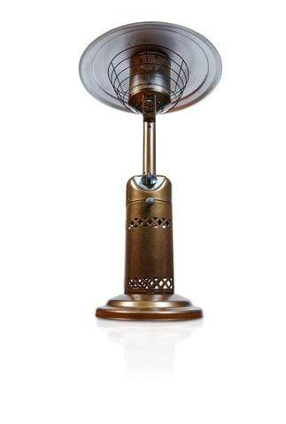 RadiantCopper Patio Gem: Stylish Tabletop Propane Heater - Homebound Essentials