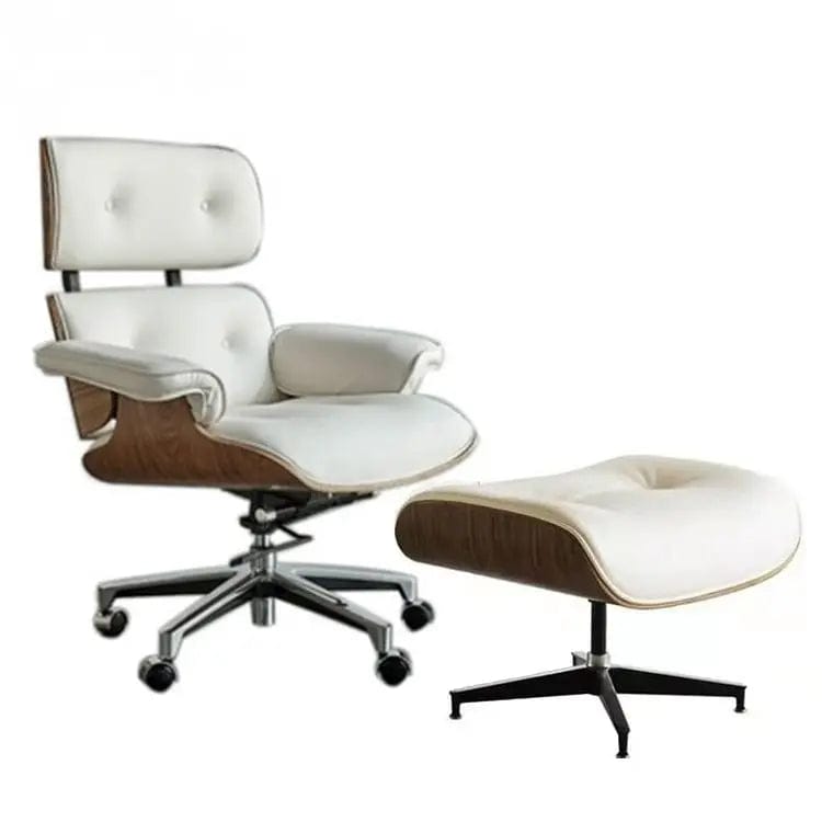 RegalComfort Modern Office Chair: Modern Luxury Office Chair | Comfortable Rotating Boss Chair with Designer Leather - Homebound Essentials