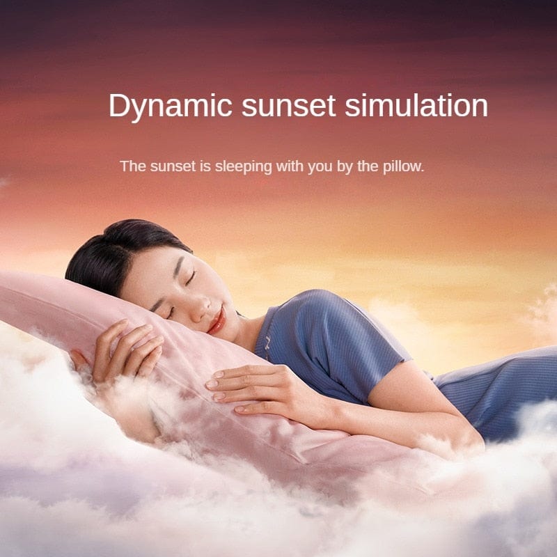 RelaxGlow: Bedside Relaxation White Noise LED Screen with Dynamic Sunset Simulation - Homebound Essentials