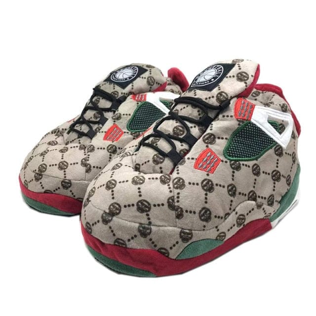 Retro Jordan Max Plush House Sneaker Slippers - Homebound Essentials