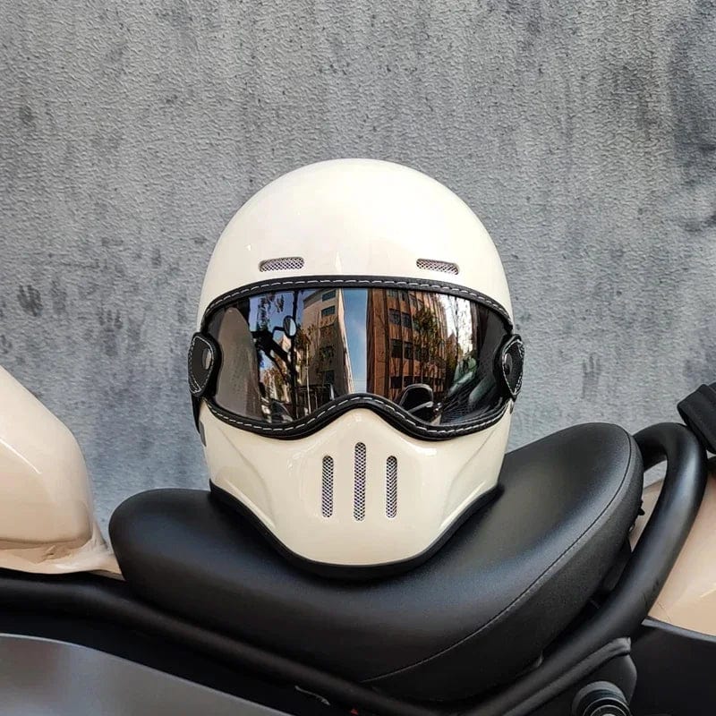 RetroRide Darth Vader Star Wars Fiberglass Motorcycle Helmet - Homebound Essentials