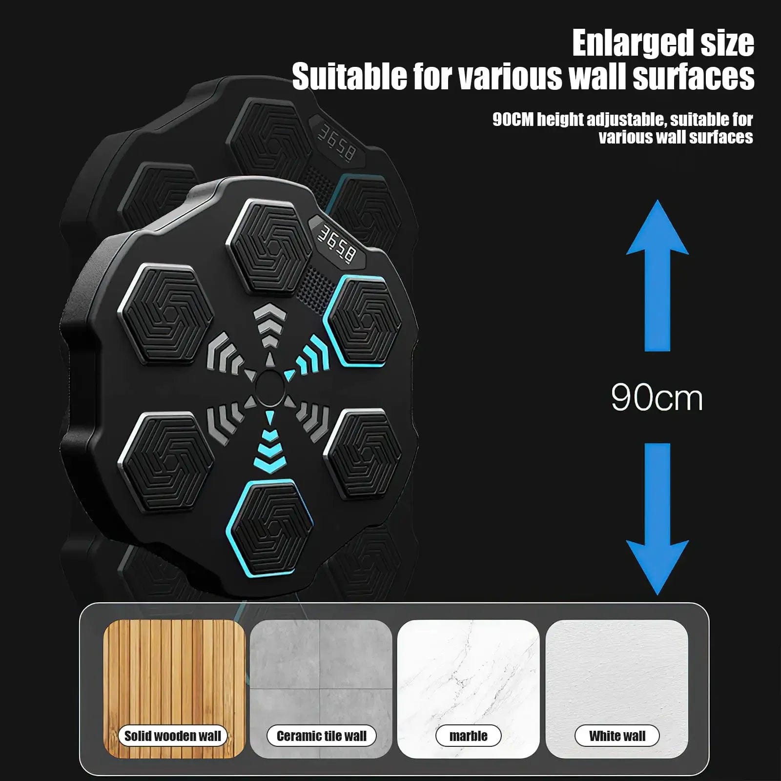 RhythmStrike: Smart Sensor Interactive Boxing Machine w/ Gloves - Homebound Essentials