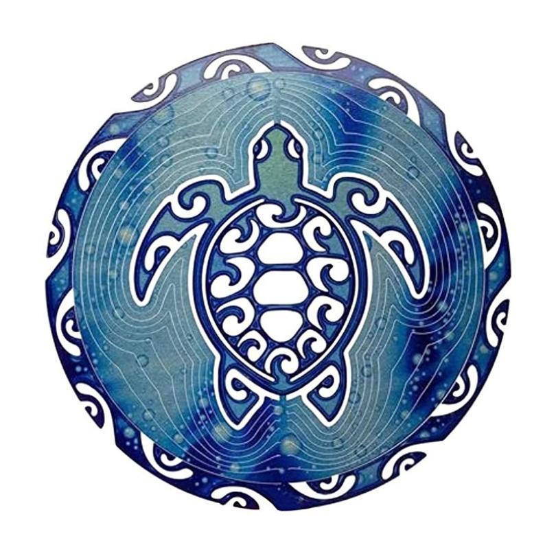 SeaBreeze - Sea Turtle Wind Spinner Outdoor Hanging Ornament - Homebound Essentials