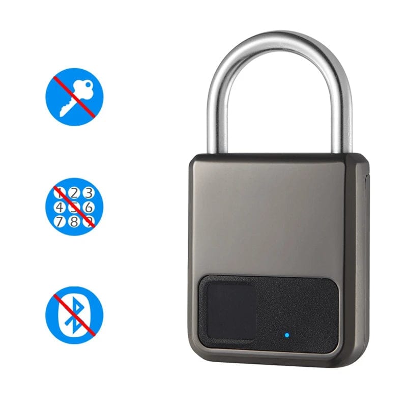 SecureTouch Pro: Advanced Fingerprint Padlock - Homebound Essentials