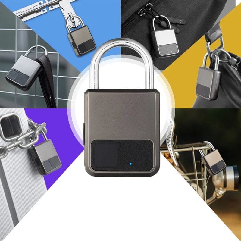 SecureTouch Pro: Advanced Fingerprint Padlock - Homebound Essentials