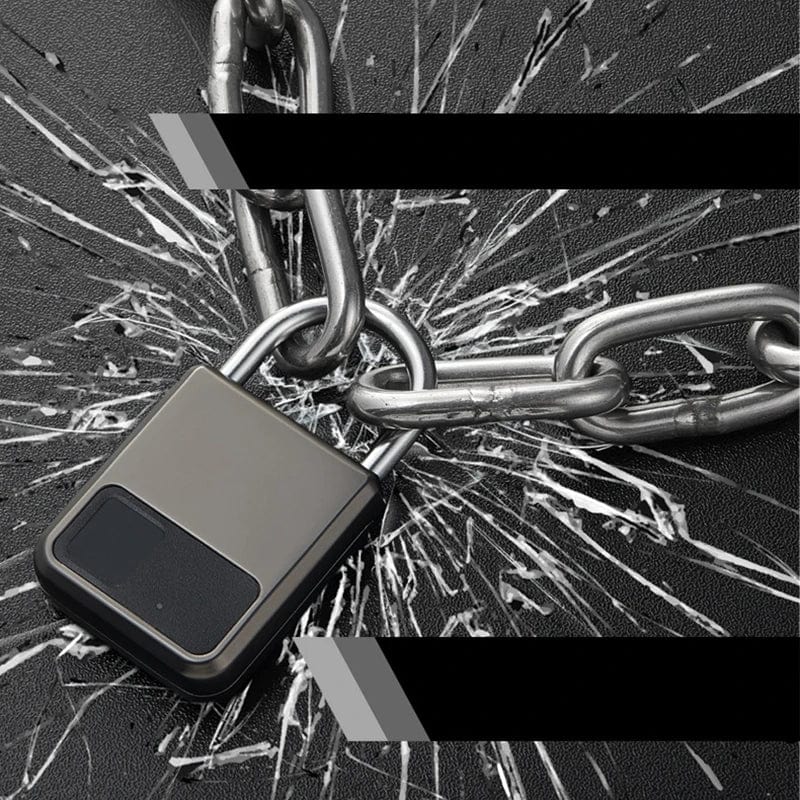 SecureTouch Pro: Advanced Fingerprint Padlock - Homebound Essentials