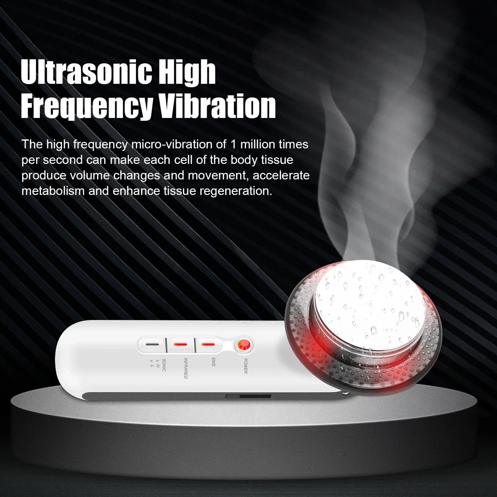 SlimSonic EMS Therapy Device - Tone, Firm, and Rejuvenate Your Skin Effortlessly - Homebound Essentials