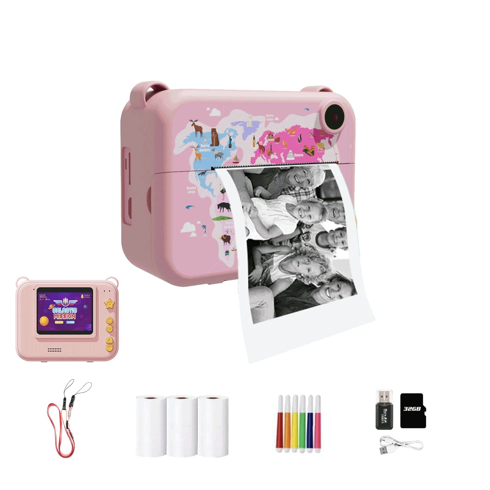 SnapFun Instant Print Kids Camera - Homebound Essentials