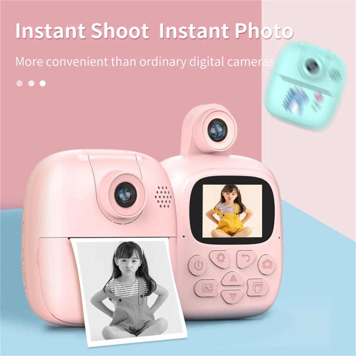 SnapPix Jr. - High - Definition Kids' SLR Camera with Instant Print - Homebound Essentials