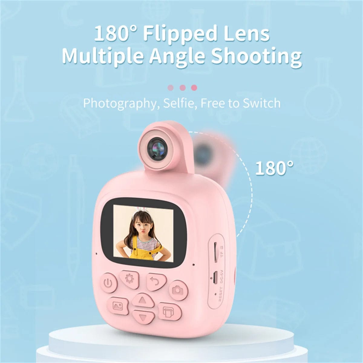 SnapPix Jr. - High - Definition Kids' SLR Camera with Instant Print - Homebound Essentials