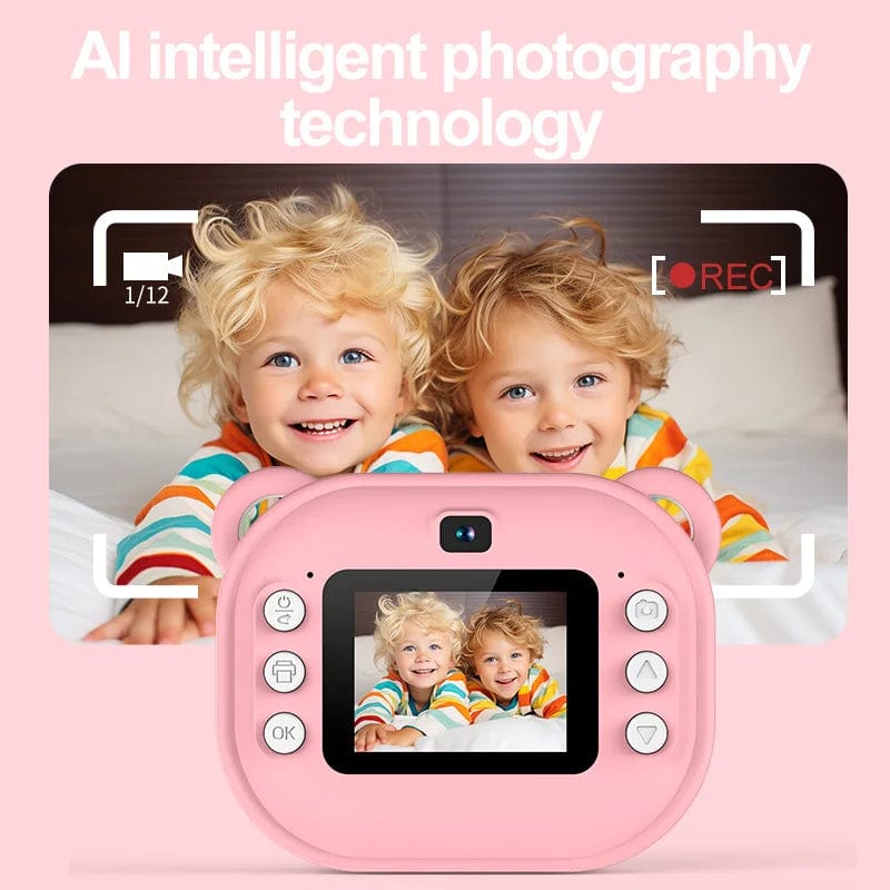 SnapTastic Kids 3 - in - 1 Instant Print Camera - Homebound Essentials