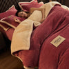 SnuggleKing: Winter Warm Plush King Size Duvet Cover - Homebound Essentials