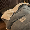 SnuggleKing: Winter Warm Plush King Size Duvet Cover - Homebound Essentials