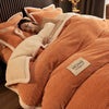 SnuggleKing: Winter Warm Plush King Size Duvet Cover - Homebound Essentials