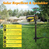 Solar Powered Motion Activated Animal Repellent Garden Sprinkler - Homebound Essentials