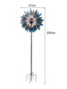 SolarSpin: Outdoor Windmill Decor with Solar Lights - Homebound Essentials