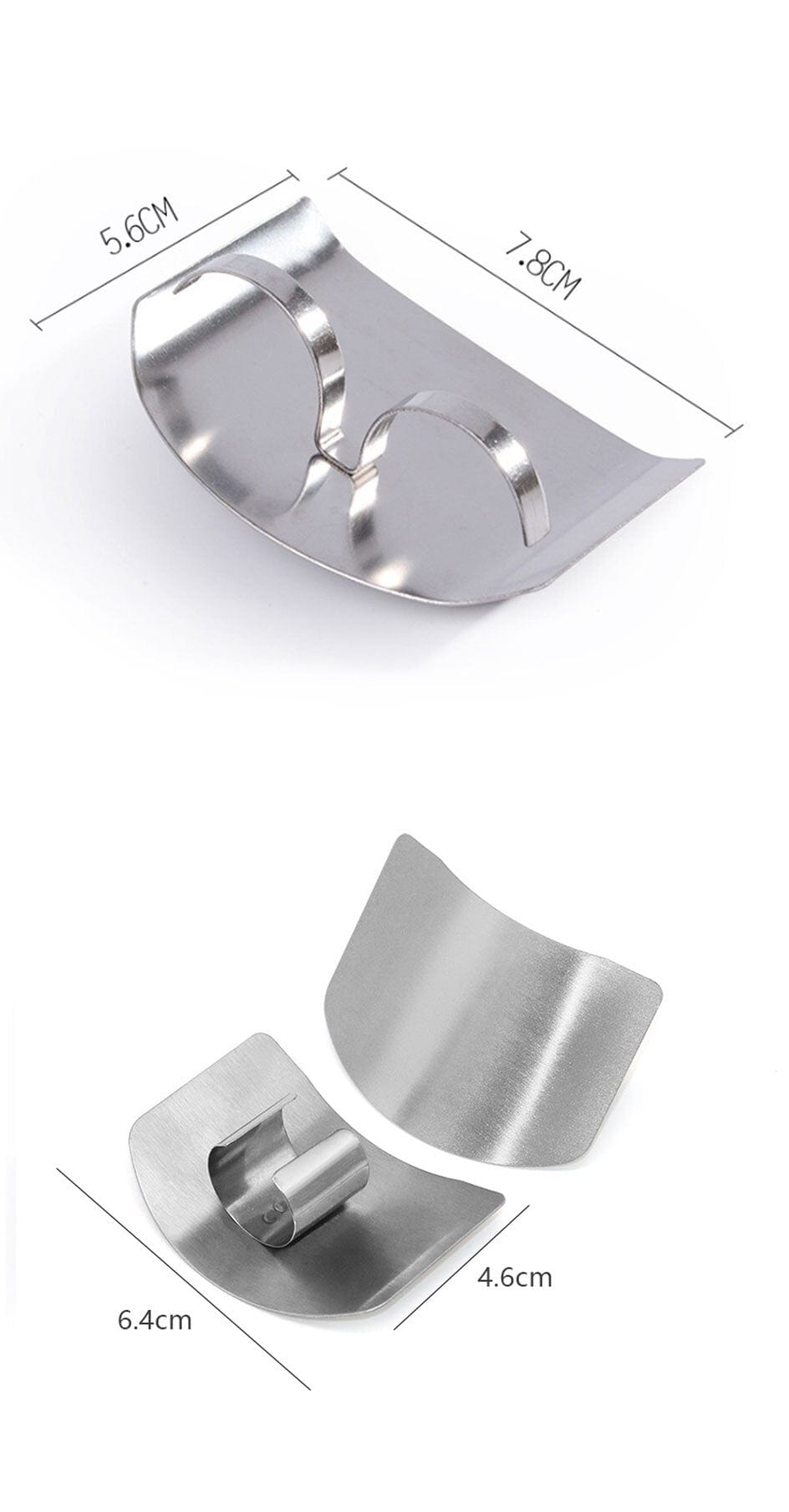 Stainless Steel Cutting Finger Guard - Homebound Essentials