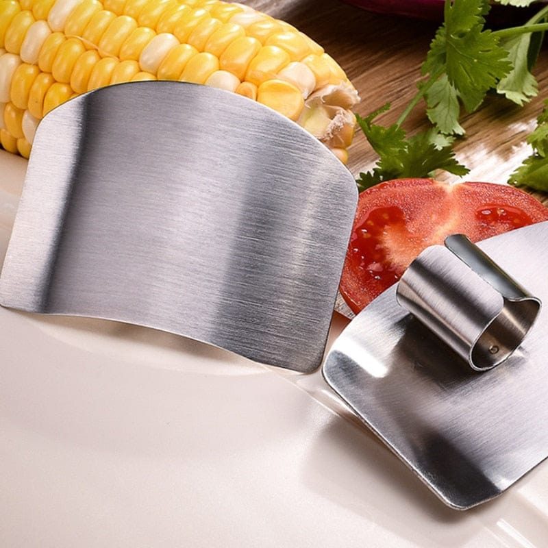 Stainless Steel Cutting Finger Guard - Homebound Essentials