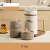 Stainless Steel Thermal Insulated Lunch Box Containers - Homebound Essentials