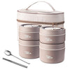 Stainless Steel Thermal Insulated Lunch Box Containers - Homebound Essentials