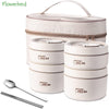 Stainless Steel Thermal Insulated Lunch Box Containers - Homebound Essentials