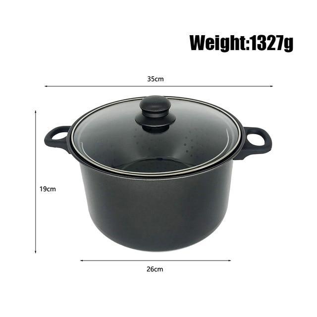 StrainPot - Non - Stick Cooking Pot with Built - In Strainer - Homebound Essentials