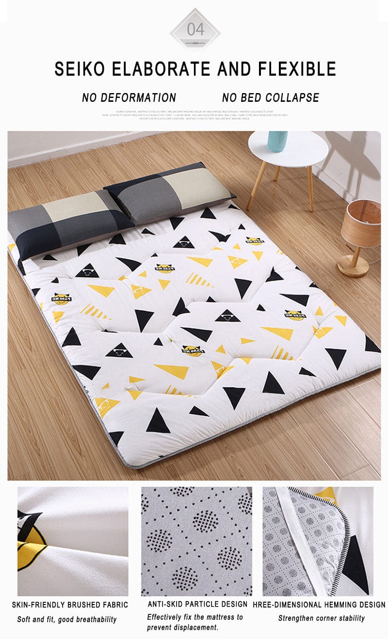 TatamiEase: Foldable Soft Comfort Mattress - Homebound Essentials