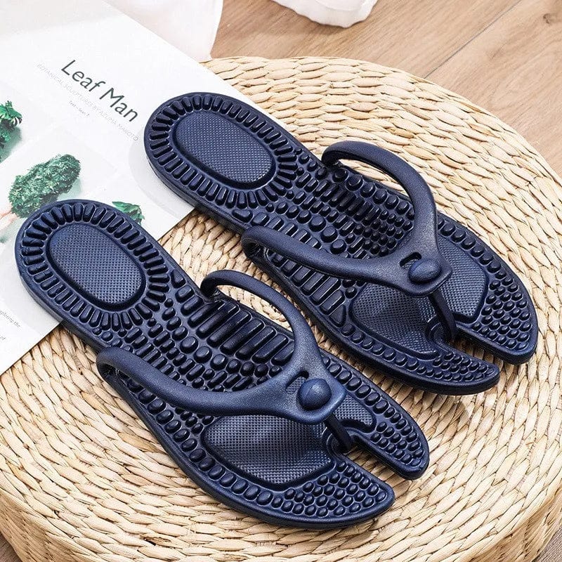 TravelEase Slides: Men's Platform Flip Flops, Bathroom Home Slippers, Women's Hotel Slippers, Outdoor Travel Folding Slippers, Non - slip Slides - Homebound Essentials