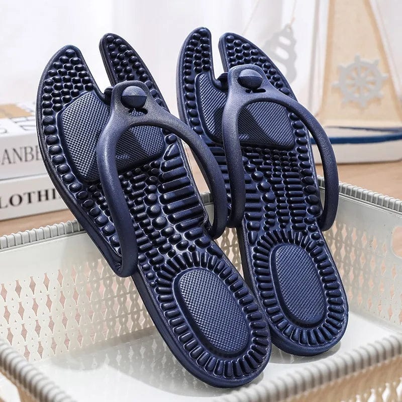 TravelEase Slides: Men's Platform Flip Flops, Bathroom Home Slippers, Women's Hotel Slippers, Outdoor Travel Folding Slippers, Non - slip Slides - Homebound Essentials