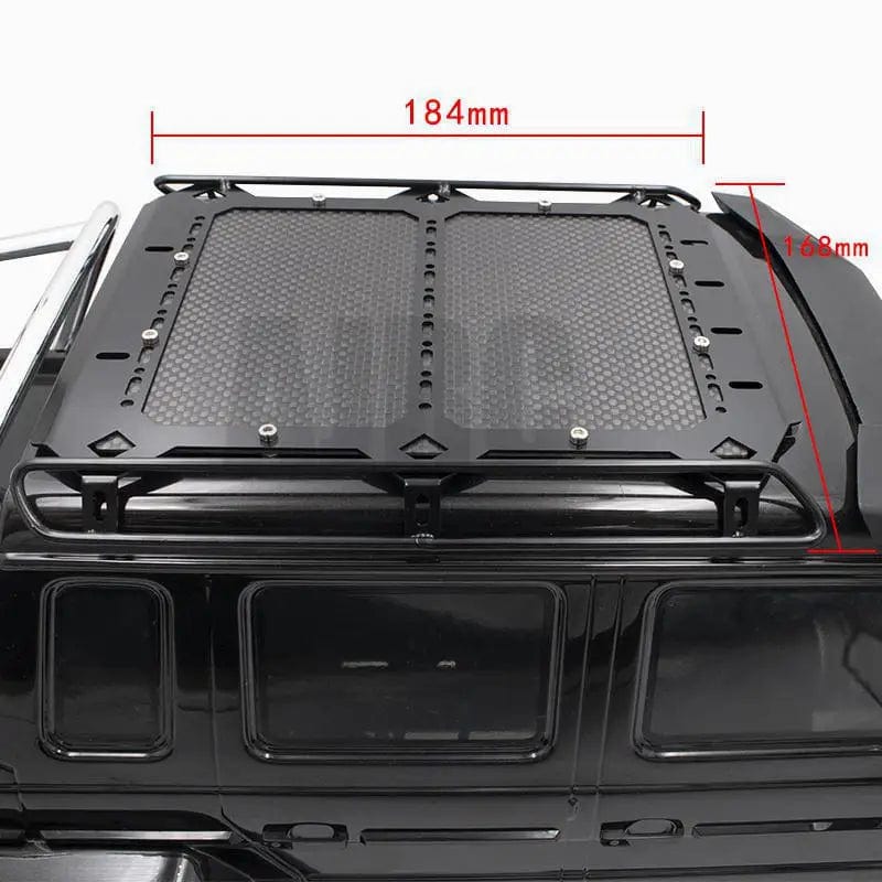 TraxRoof Metal Roof Luggage Rack for Trax TRX - 4/TRX - 6 G500/G63 6x6 - DIY Remote Control Car Accessories - Homebound Essentials