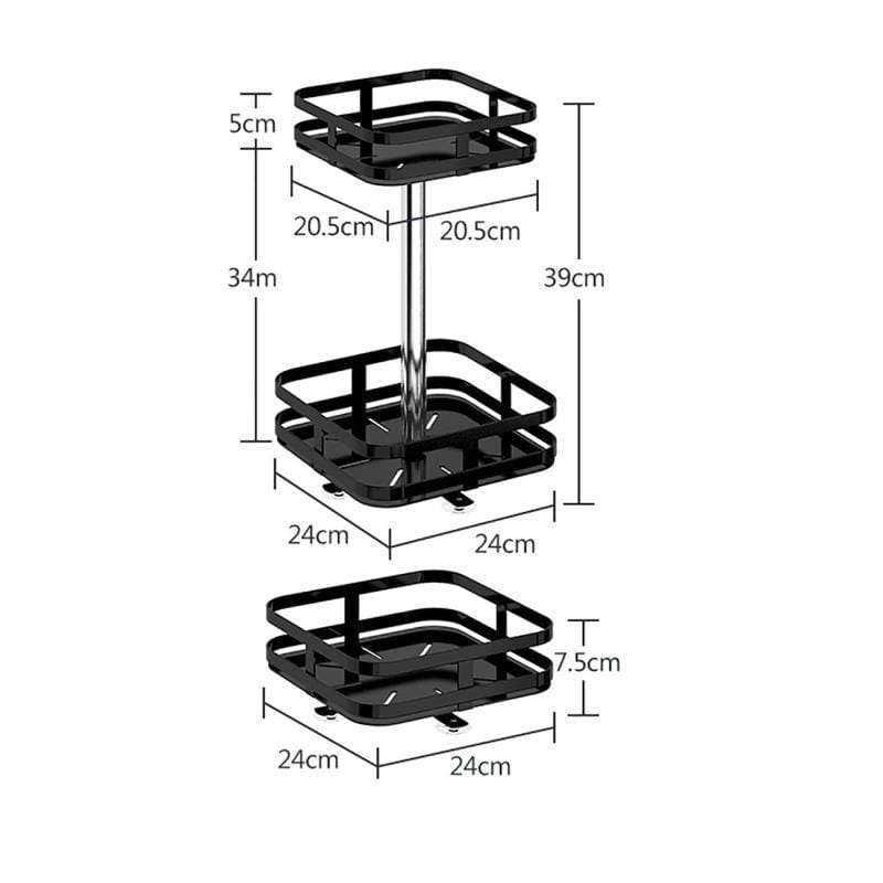 Turntable Rack - 360 Degree Rotatable Spice Rack - Homebound Essentials