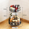 Turntable Rack - 360 Degree Rotatable Spice Rack - Homebound Essentials