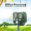 Ultrasonic Animal Solar Powered Pest Motion Activated Repeller - Homebound Essentials