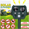 Ultrasonic Animal Solar Powered Pest Motion Activated Repeller - Homebound Essentials