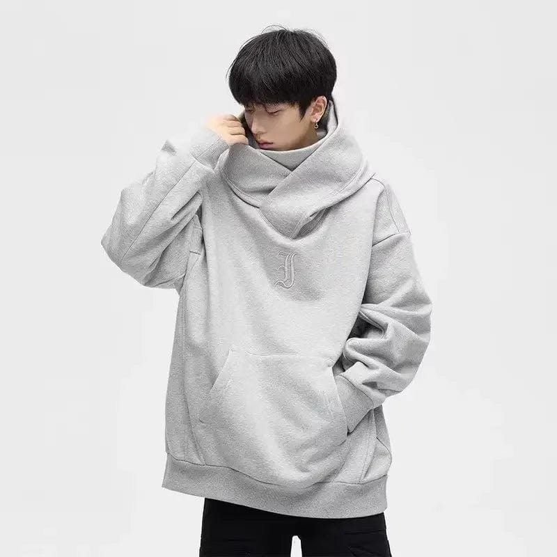 UrbanNinja Autumn Hoodie: Autumn Ninja Turtleneck Streetwear Hoodie for Men | Y2K Vintage Fleece Hoody - Homebound Essentials