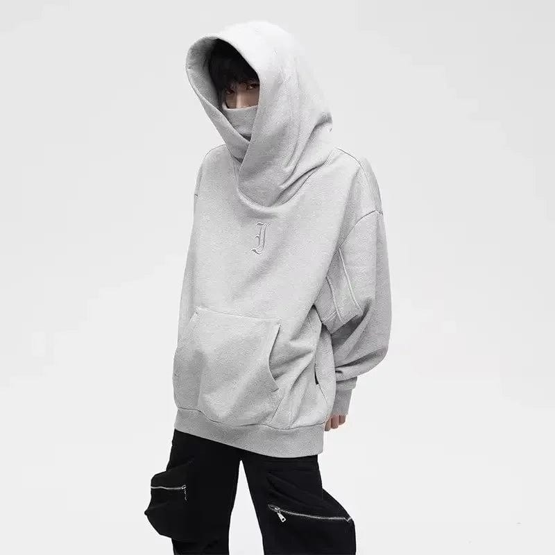 UrbanNinja Autumn Hoodie: Autumn Ninja Turtleneck Streetwear Hoodie for Men | Y2K Vintage Fleece Hoody - Homebound Essentials