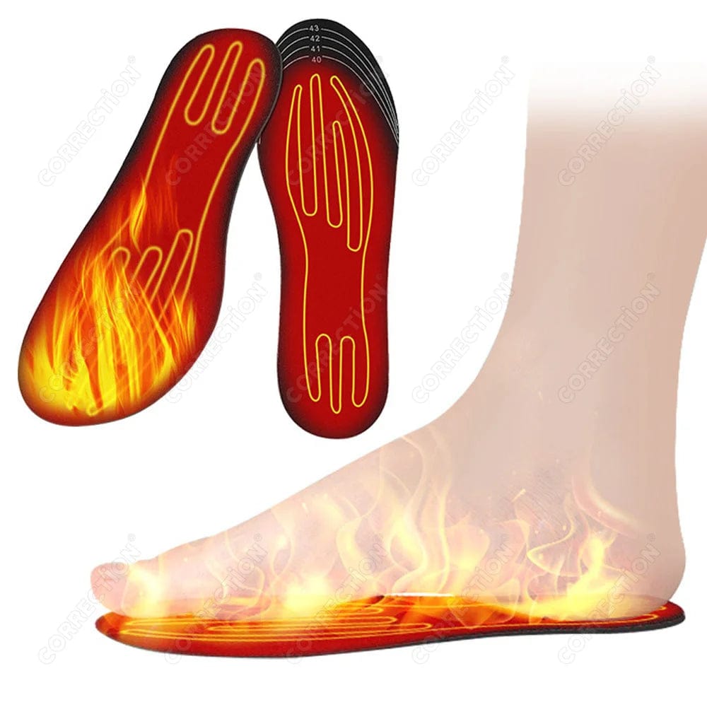 USB Heated Shoe Insoles Electric Foot Warming Pad - Homebound Essentials