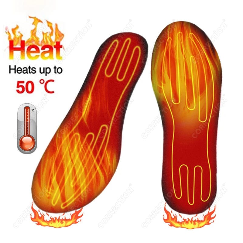 USB Heated Shoe Insoles Electric Foot Warming Pad - Homebound Essentials