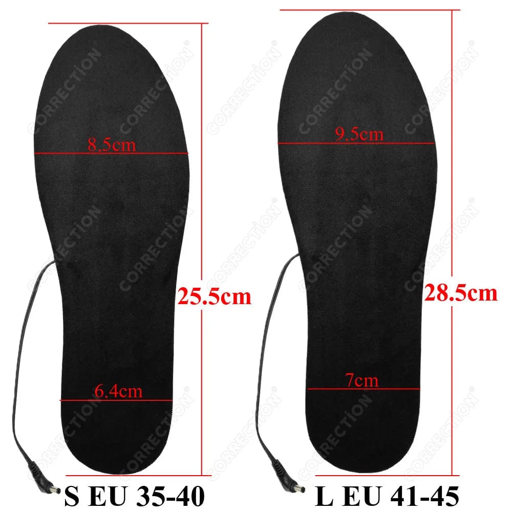 USB Heated Shoe Insoles Electric Foot Warming Pad - Homebound Essentials