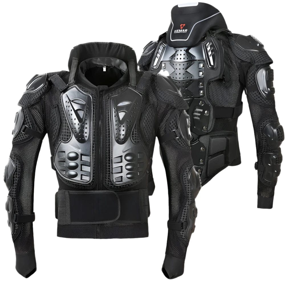 Vemar Full Body Armor Motorcycle Jacket: Chest and Back Protector, Moto Body Armor Guard for Motocross, Racing, and Cycling - Homebound Essentials