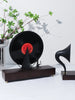 Vertical Record Player - Retro Vinyl Turntable & Wooden Gramophone - Homebound Essentials