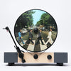 Vertical Record Player - Retro Vinyl Turntable & Wooden Gramophone - Homebound Essentials